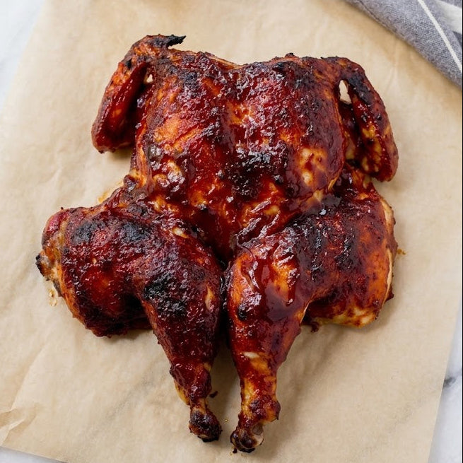 Smoky BBQ Roast Chicken: Whole