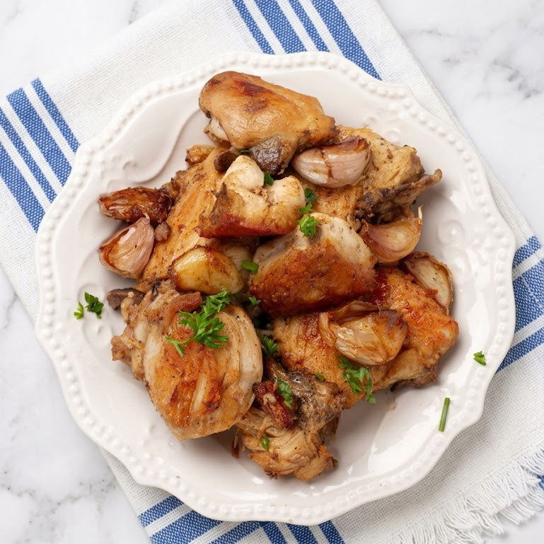 Spanish Garlic Chicken (Pollo Al Ajillo)
