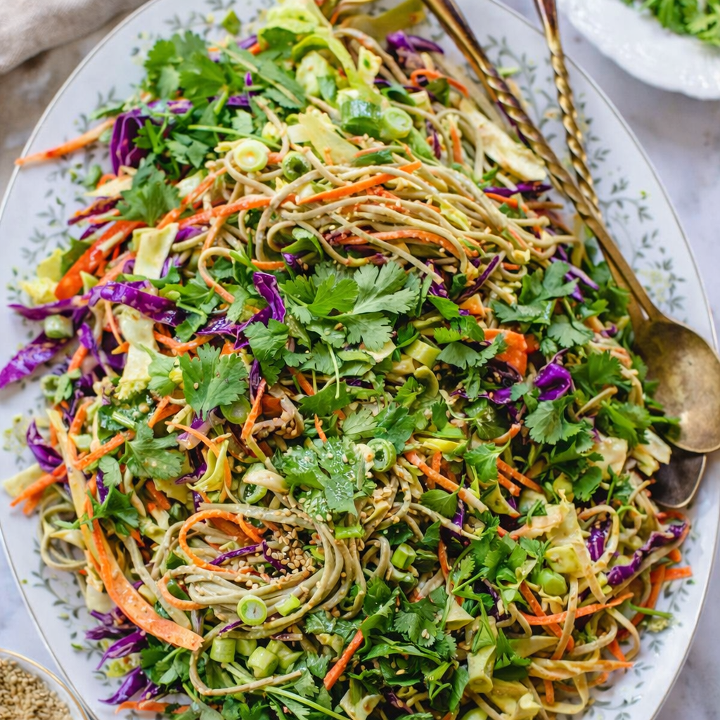 Spicy Peanut Noodle Salad (cold)