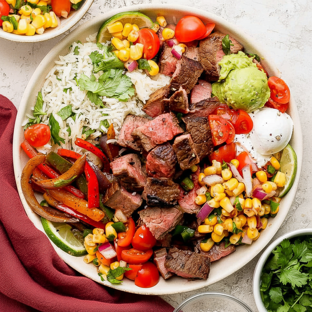 Steak Fajita Bowls