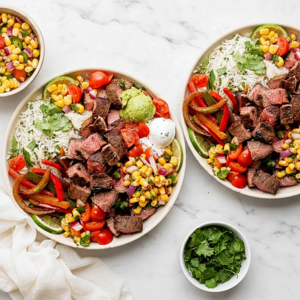 Steak Fajita Bowls