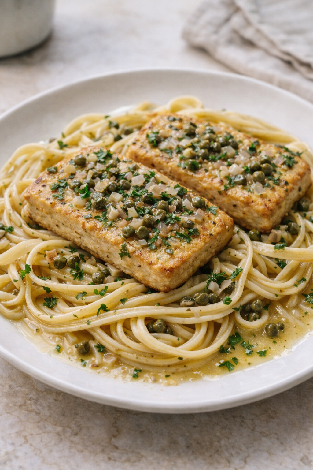 Tofu Piccata