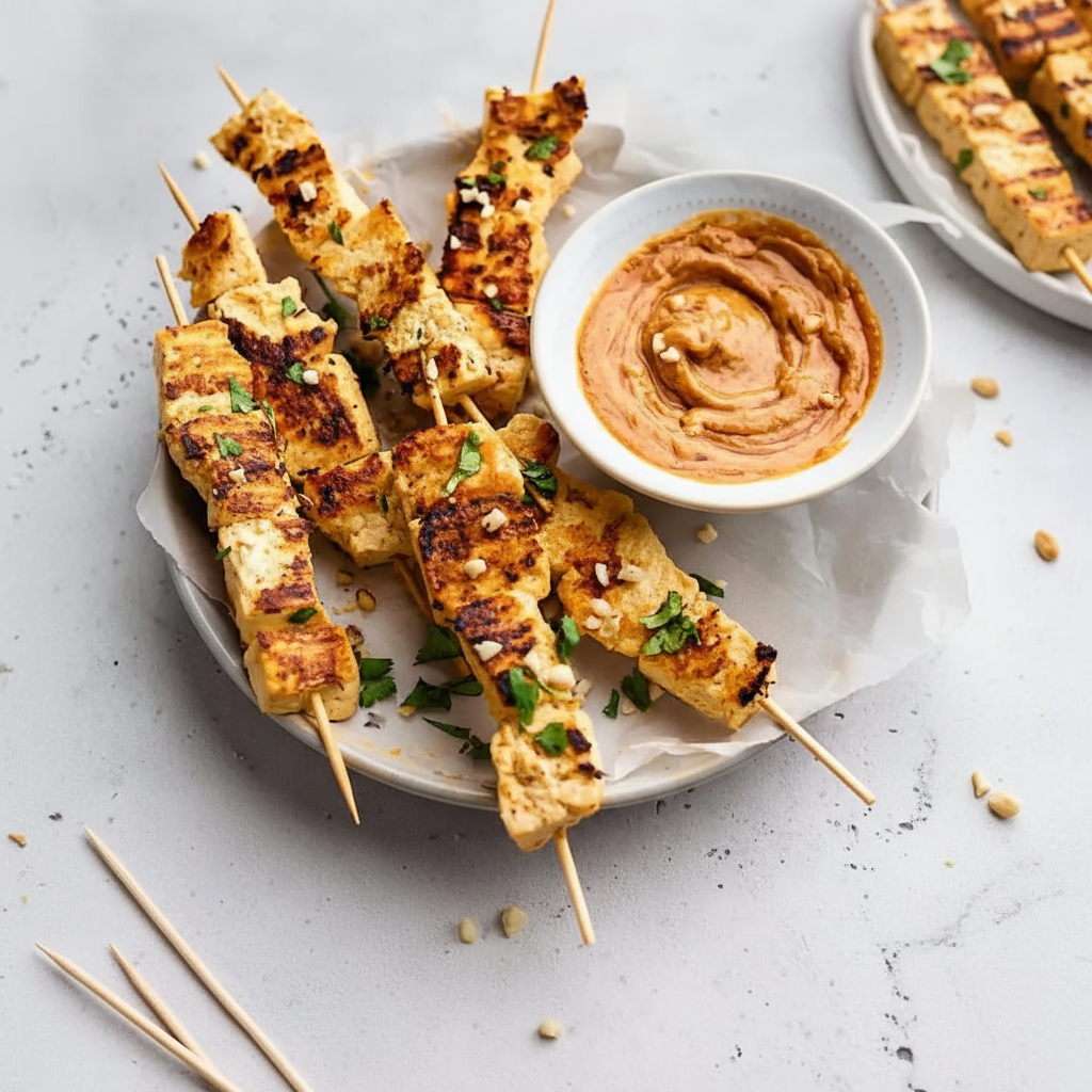 Tofu Satay Skewers