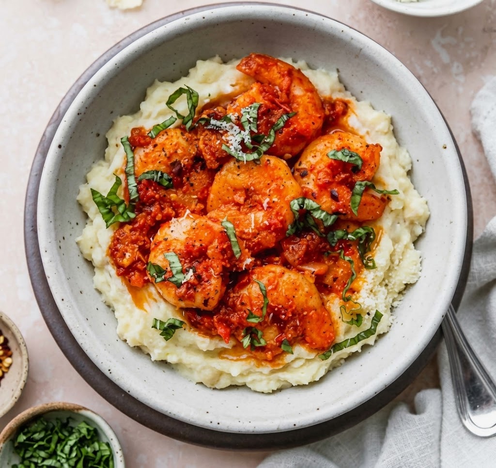 Roasted Tomato Butter Shrimp