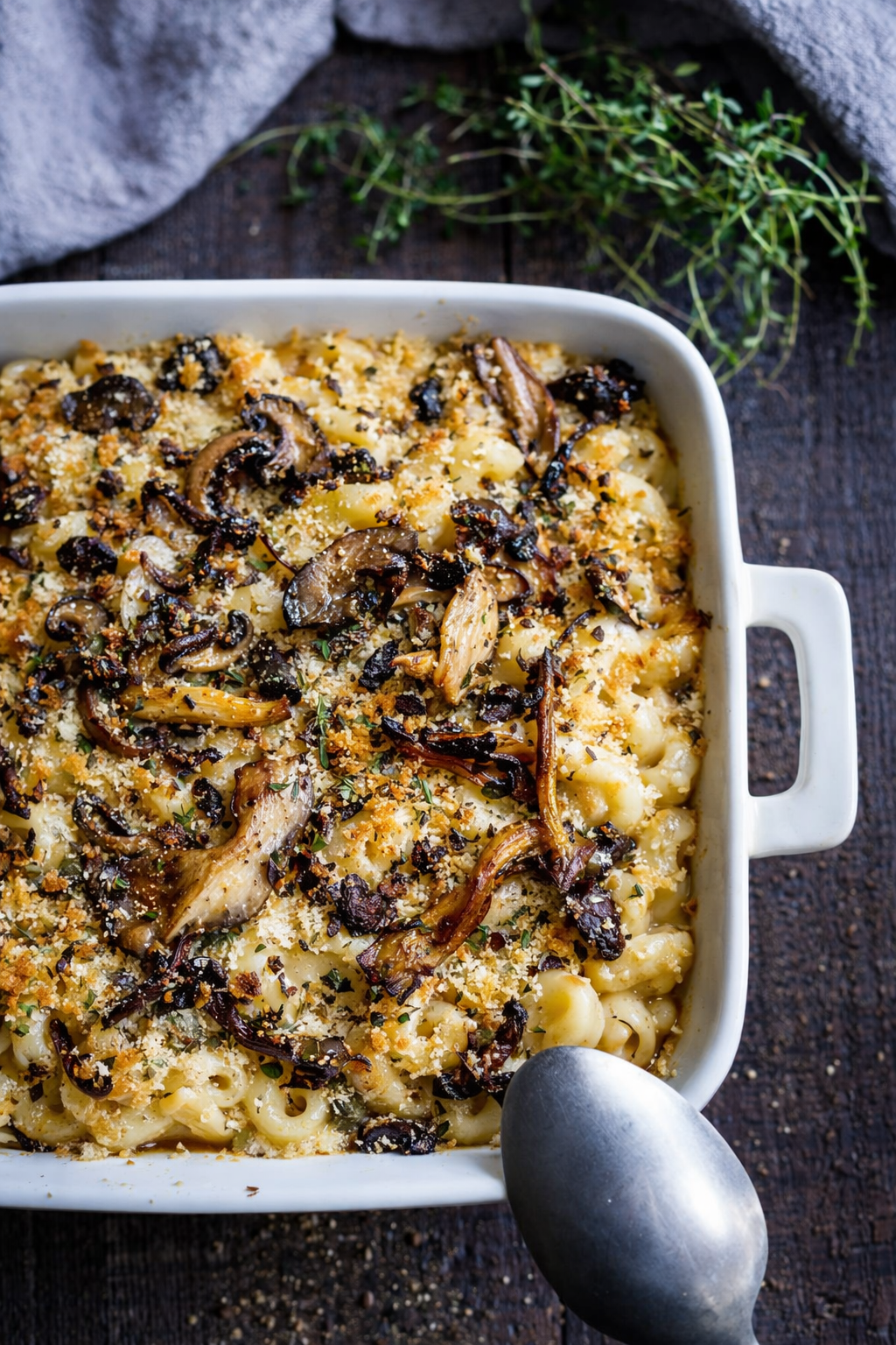 Truffle Mushroom Mac and Cheese