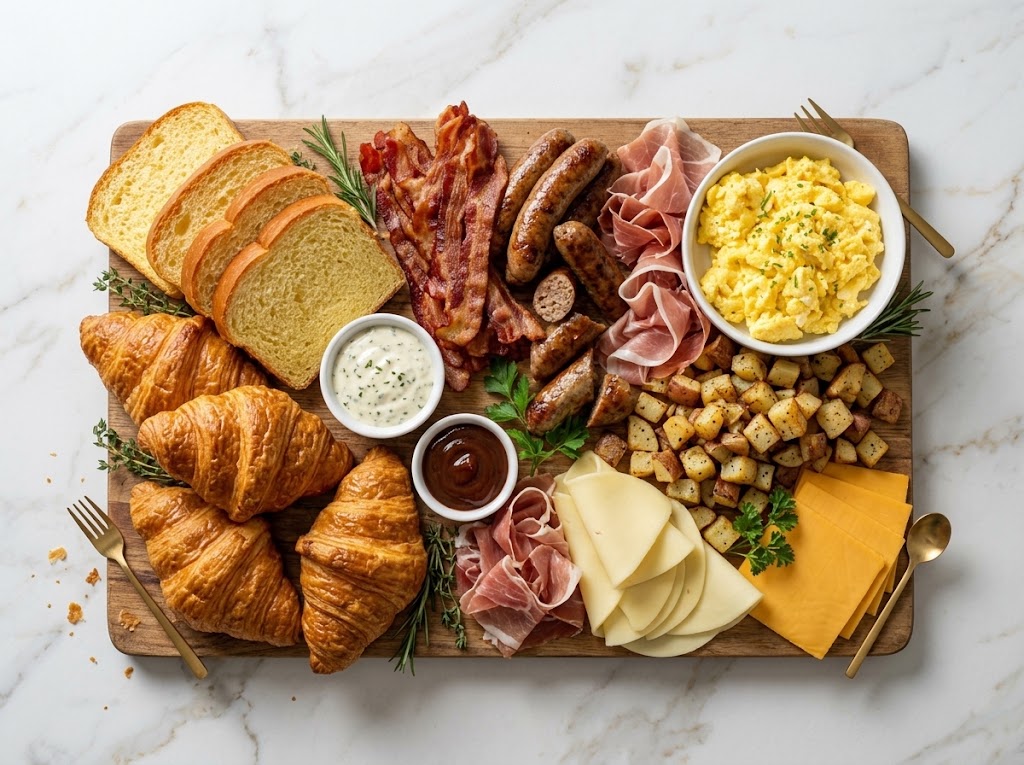 Upscale Breakfast Sandwich Bar