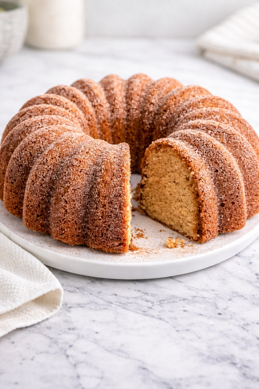 Vegan Apple Cider Donut Cake