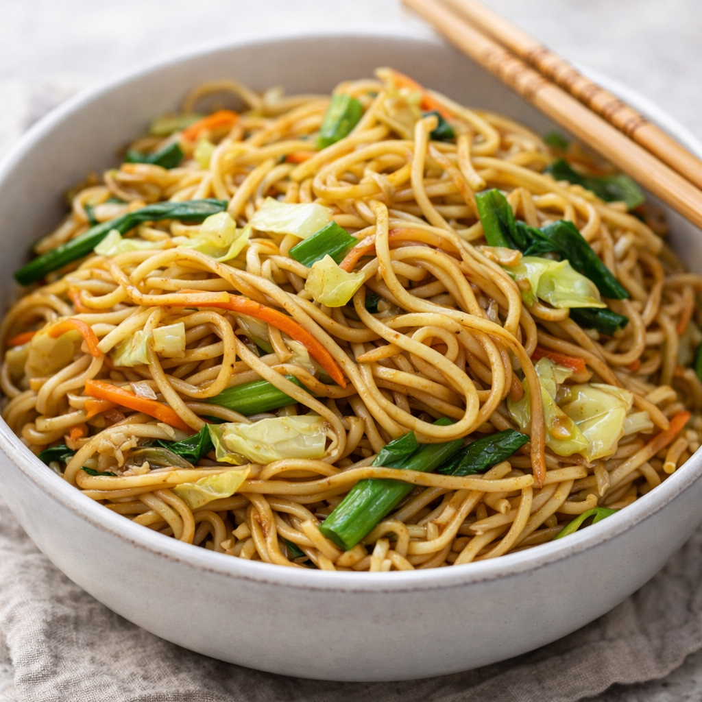 Vegetable Lo Mein (Panda Express Copycat)